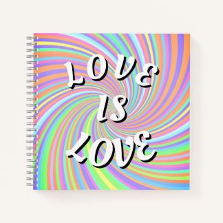Love Is Love Pride Notebook