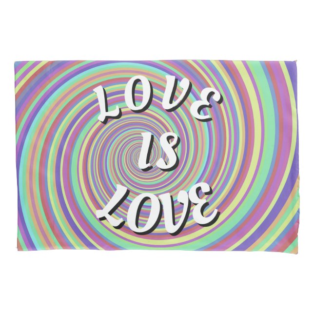 Love Is Love Pride Pillowcase (Front)