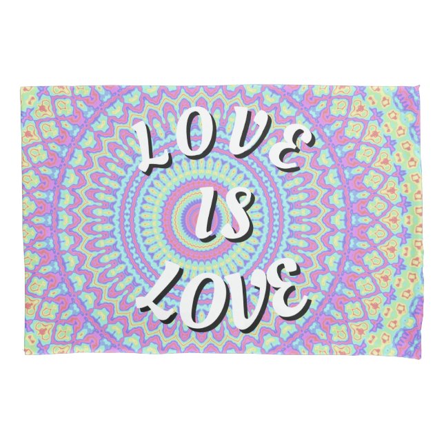 Love Is Love Pride Pillowcase (Front)