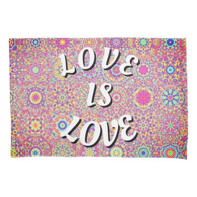 Love Is Love Pride Pillowcase (Front)