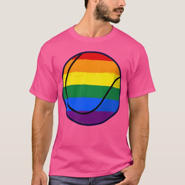 Love Is Love Pride Rainbowennis girl T-Shirt (Front)