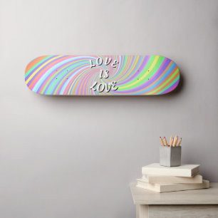 Love Is Love Pride Skateboard