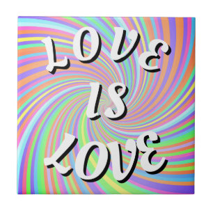 Love Is Love Pride Tile