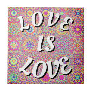 Love Is Love Pride Tile