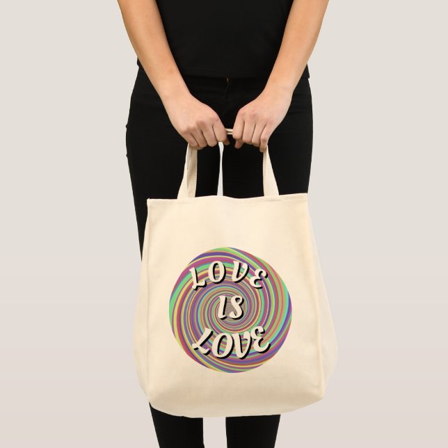 Love Is Love Pride   Tote Bag (Front (Product))