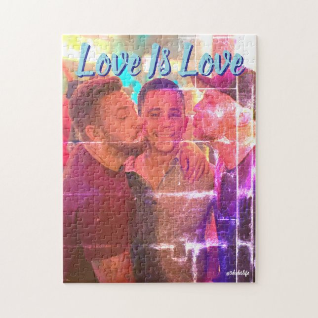 'Love is Love' Puzzle @3dudes1life (Vertical)