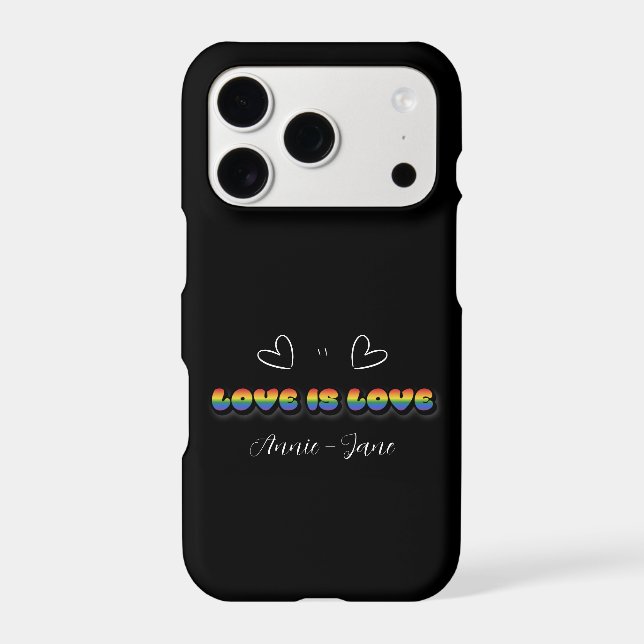 Love is Love Rainbow LGBTQ (Back)