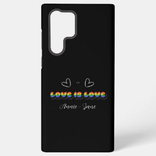 Love is Love Rainbow LGBTQ Samsung Galaxy Case