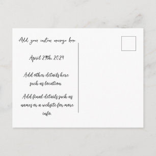 Love is Love Save the date or Announcement Postcard