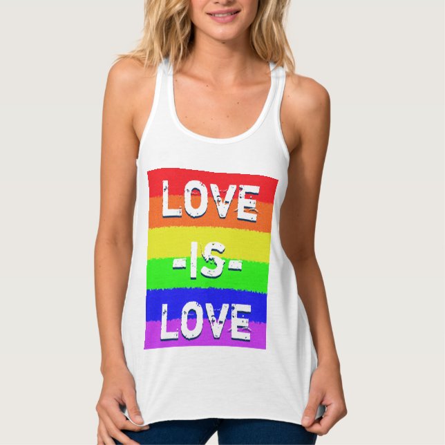 Love is Love Singlet (Front)