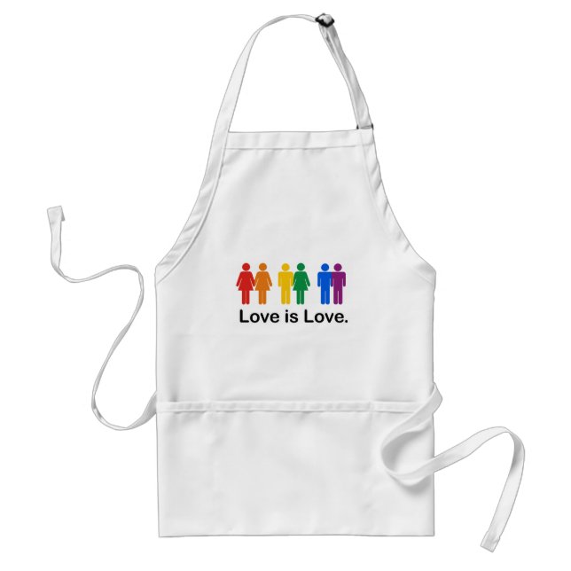 Love is Love Standard Apron (Front)