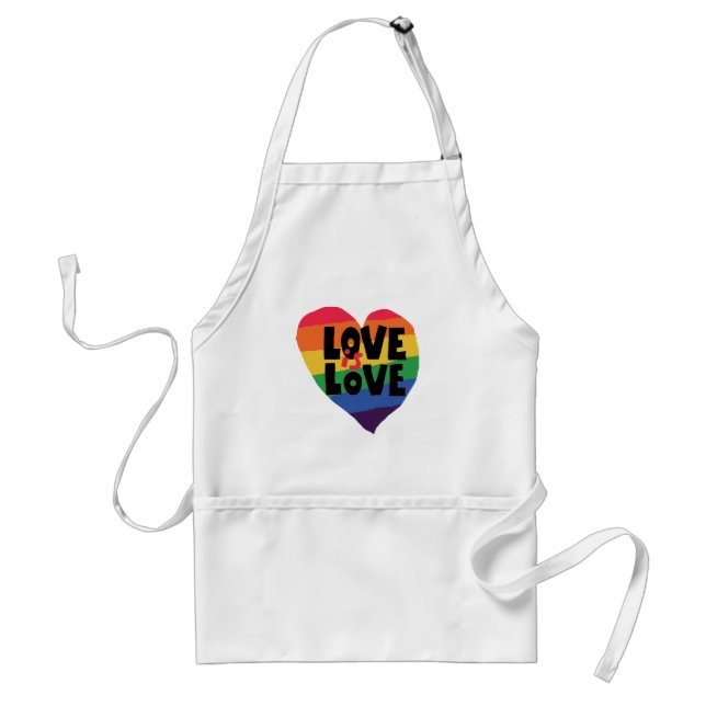 Love is Love Standard Apron (Front)