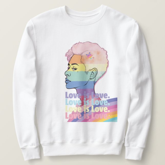 Love is Love Sweatshirt (Design Front)