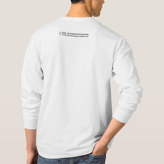 "LOVE IS LOVE" T-shirt (Men: Long-sleeved) (Back)