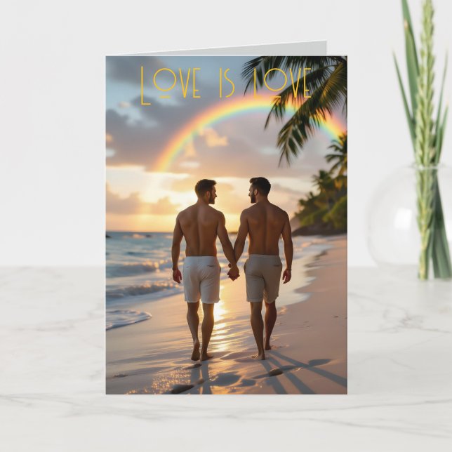Love is love thank you card (Front)