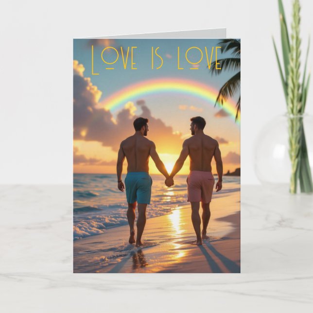 Love is love thank you card (Front)