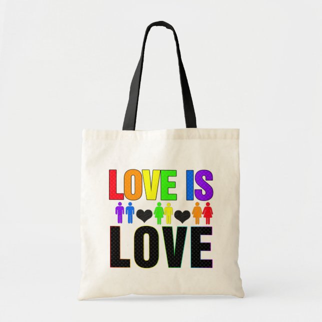 Love is Love Tote Bag (Front)