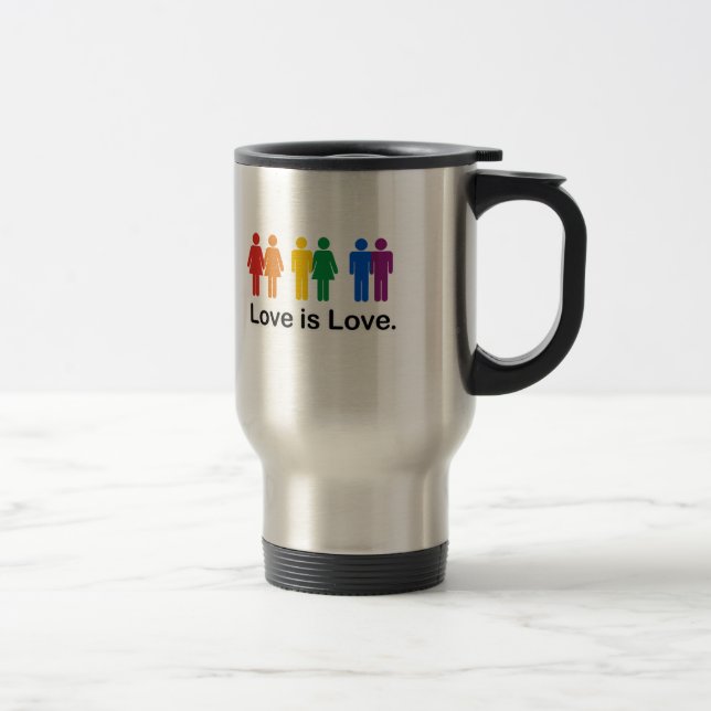 Love is Love Travel Mug (Right)