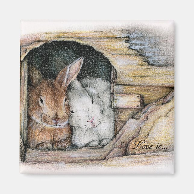 Love is... magnet (Front)