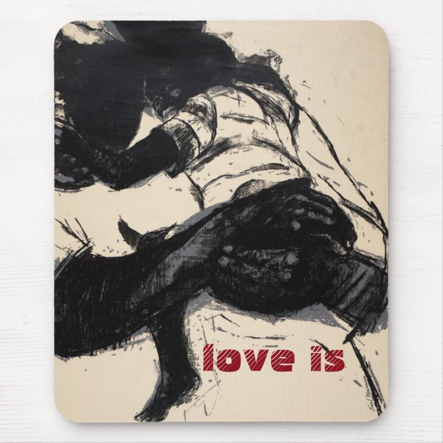 love is mouse pad (Front)