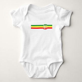 LOVE IS MY RELIGION BABY BODYSUIT