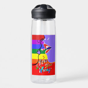 Love Is Never Wrong pride Water Bottle