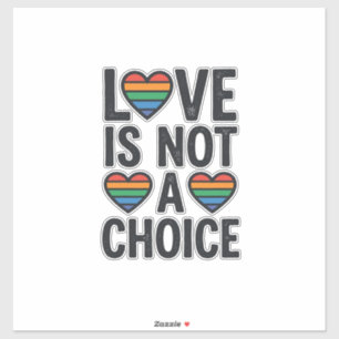 Love Is Not a Choice Rainbow Pride Vintage Shirt D