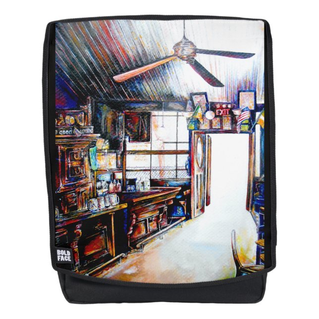 Love is Not a Wall, It's a Bridge Backpack (Front)