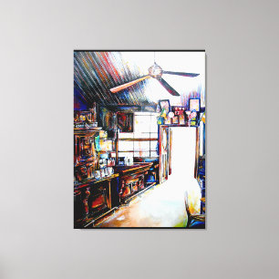 Love is Not a Wall, It's a Bridge Canvas Print