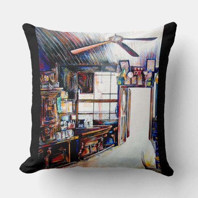 Love is Not a Wall, It's a Bridge Cushion (Front)