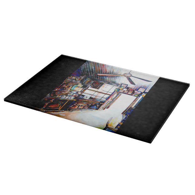 Love is Not a Wall, It's a Bridge Cutting Board (Corner)