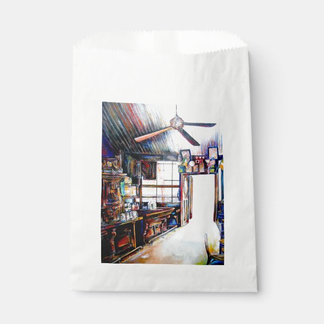 Love is Not a Wall, It's a Bridge Favour Bags (Front)