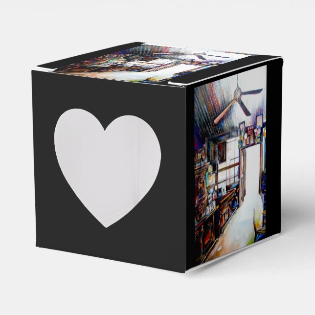 Love is Not a Wall, It's a Bridge Favour Box (Front Side)