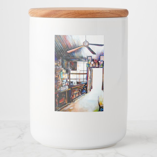 Love is Not a Wall, It's a Bridge Food Label (Front)