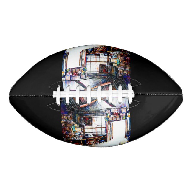 Love is Not a Wall, It's a Bridge Football (Front)