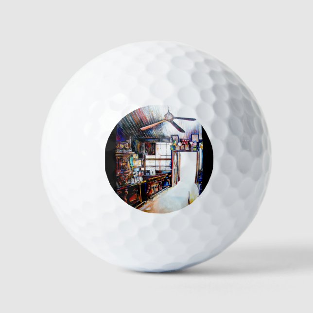 Love is Not a Wall, It's a Bridge Golf Balls (Front)