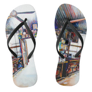 Love is Not a Wall, It's a Bridge Jandals