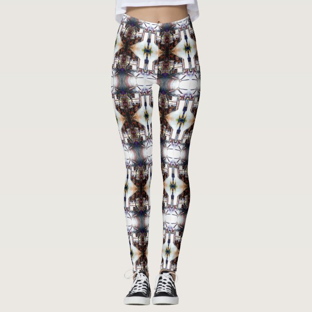 Love is Not a Wall, It's a Bridge Leggings (Front)