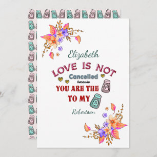 Love Is Not Cancelled My Pepper Your Salt  Card