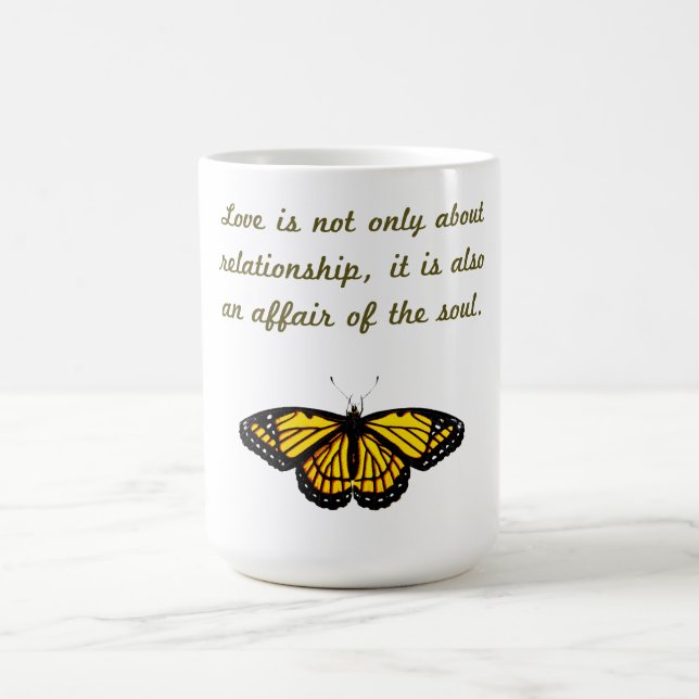 Love Is Not Only About Relationship Coffee Mug (Center)