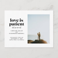 Love is Patient But We Are Not Elopement