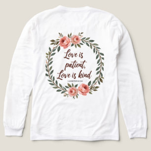 Love Is Patient, Love Is Kind Bible Tee
