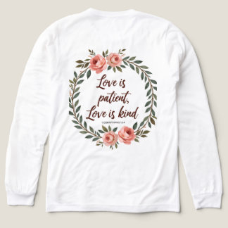 Love Is Patient, Love Is Kind Bible Tee