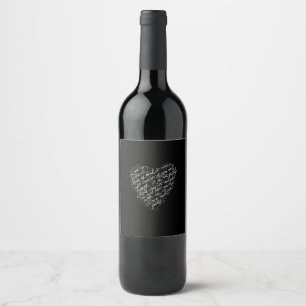 Love Is Patient Love Is Kind Christian Inspiration Wine Label