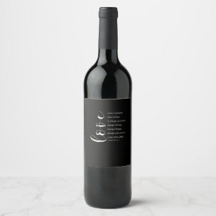 Love Is Patient Love Is Kind Corinthians Bible Ver Wine Label