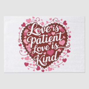 love is patient love is kind iphone cases design tissue paper