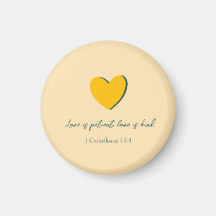 Love is Patient Love is Kind Magnet