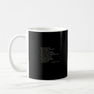 Love Is Patient Simple Inspirational Design Coffee Mug