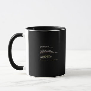 Love Is Patient Simple Inspirational Design Mug