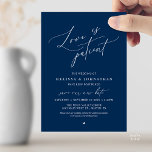 “Love Is Patient” Wedding Postpone Announcement<br><div class="desc">Share your updated wedding plans with grace using this elegant wedding postponement announcement card. Featuring the heartfelt phrase “Love Is Patient” in flowing calligraphy paired with refined minimalist typography, this design offers a beautiful and thoughtful way to inform guests of your new celebration date. Perfect for couples who appreciate timeless,...</div>